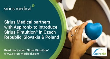 Sirius Medical partners with Aspironix to introduce Sirius Pintuition in Czech Republic, Slovakia & Poland